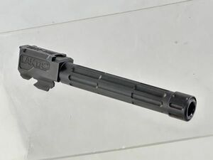 5KU製 グロック旧世代シリーズ用 14㎜逆ネジ つきアウターバレル BK 検) グロック FMG 9 FPG 9 グロック GLOCK 19 18C 34 22 17