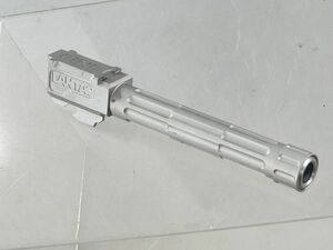 5KU製 グロック旧世代シリーズ用 14㎜逆ネジ つきアウターバレル SV 検) グロック FMG 9 FPG 9 グロック GLOCK 19 18C 34 22 17