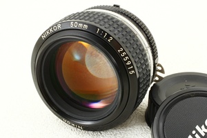 格安品◆NIKON ニコン Ai-S NIKKOR 50mm F1.2◆明るい単焦点レンズ/A3382