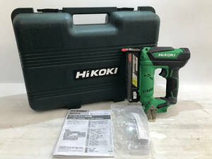 【中古品】HiKOKI(日立工機) 35㎜ 18vコードレスピン釘打機 NP18DSAL(NK)/ITRSJQV6KJA4