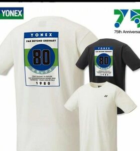 YONEX ヨネックス 半袖ホワイトTシャツ