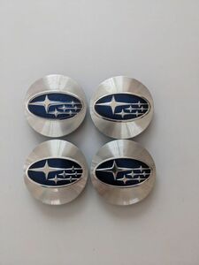 スバル SUBARU 純正 センターキャップ 青 外径約59mm