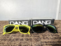 ◎★ 中古★DANG SHADES　サングラス　ネオンイエロー/ブラック【DANG】CWRQ_画像1