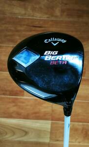 【美品】Callaway(キャロウェイ) BIG BERTHA BETA 1W 10.5 フレックスSR 10.5