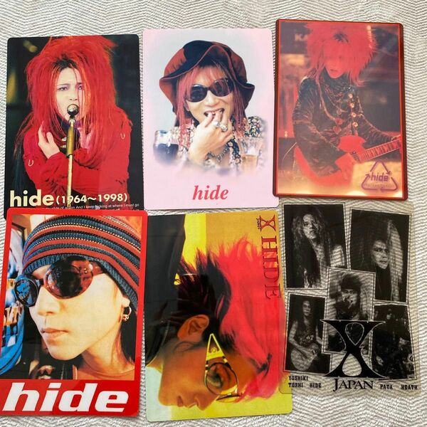 下敷き XJAPAN hide