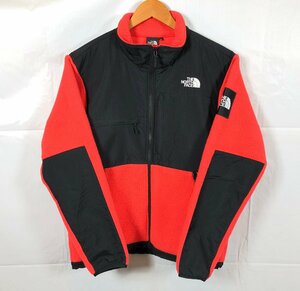 THE NORTH FACE/ザ ノース フェイス Denali Jacket/デナリジャケット 品番:NA72051 サイズ:L フリース レッド ☆良品☆[687-0210-N4]