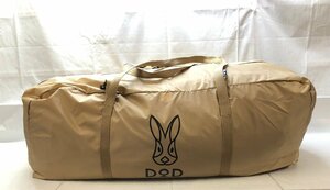 未検品 DoD KAMABOKO TENT 3/カマボコ テント タン T7-690-TN Lサイズ キャンプ アウトドア 用品 【現状品】[60-0229-2N5]