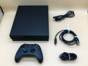 1円～【ジャンク・現状品】XBOX ONE X 1TB Model No:1787 Microsoft ※箱なし ゲーム機 本体 動作不良/不明/難有り等 [29-0205-2T3]