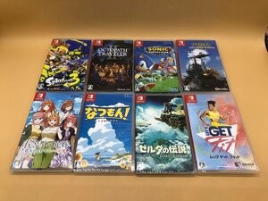 1円～ SWITCH 8本まとめ スプラトゥーン3/オクトパストラベラーⅡ/ソニックスーパースターズ/大戦略SSB/なつもん!/他 [231-0216-7T1]