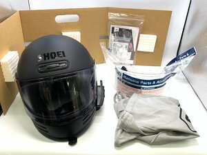 SHOEI Glamster マットブラック L (59cm) グラムスター ショウエイ ヘルメット 製造年月:2020年11月【現状品】[60-0216-S1]