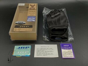 JRP PDS ディアスキングローブ BLACK ブラック サイズ:M レザーグローブ バイクグローブ 鹿革 バイク用 ☆良品☆[60-0222-E2]