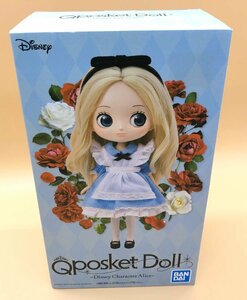 未開封 Disney ディズニー Qposket Doll ~Disney Character Alice~ ディズニー アリス フィギュア Q posket ☆良品☆ [34-0225-2O1]