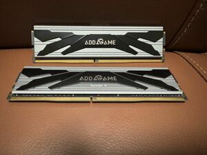 addlink AddGame Spider 4 32GB (16GBx2) ゲーミングDDR4 3200MHz ヒートシンク付き バルク品・送料無料