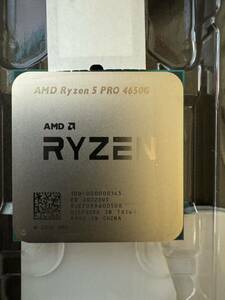 AMD Ryzen5 PRO 4650G （バルク品）