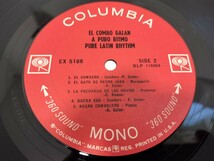 USオリジナル EL COMBO GALAN / A PURO RITMO （PURE LATIN RHYTHM） LATIN JAZZ SALSA MONO盤_画像4