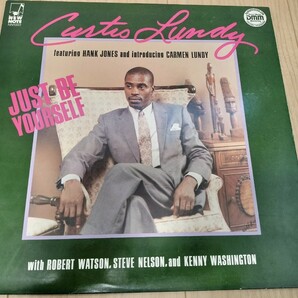 極美品 USオリジナル Curtis lundy / Just Be Yourself LP Carmen Lundy spiritual jazzの画像1