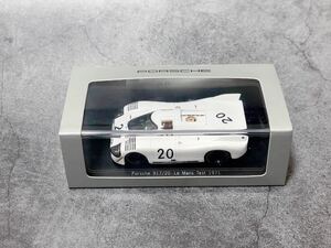 ★新品 Spark スパーク 1/43 Porsche 特注 ポルシェ 917/20 Le Mans Test 1971 ピンクピッグ テストカー　ディーラーモデル　希少限定品