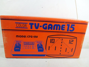 新品 任天堂 カラーテレビゲーム　15 CTG-15V　完品