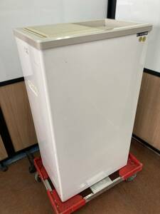 業務用　サンデン　SANDEN　小型　スライドドア型　冷凍ストッカー　冷凍庫　42L　フリーザー　PF-057X　動作OK　福岡　店舗　厨房