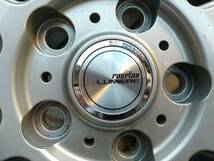 【美品】195/65r15 バリ山 国産 スタッドレス 4本セット Weds 6j 114.3 +53 5穴 トヨタ純正 平面 ヴォクシー ノア エスクァイア 等_画像6