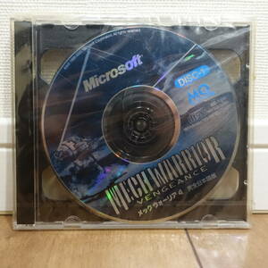 Microsoft メックウォーリア4 Mech Warrior 4 完全日本語版 Windows CD未開封
