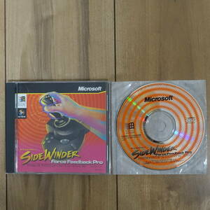 Microsoft SideWinder Force Feedback Pro CD. manual 