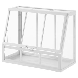 IKEA 温室, AKERBAR オーケルベール 室内/屋外用/ホワイト, 45 cm 送料￥750!