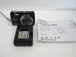 富士フィルム FUJIFILM FinePix F200 EXR ブラック コンパクトデジタルカメラ　ファインピクス　付属品付