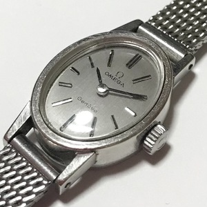【1円】 時計 OMEGA オメガ Ω Geneve ジュネーブ 機械式 手巻き 2針 ウォッチ 腕時計 稼働品