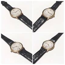 【1円】 時計 SEIKO セイコー 5E31-0AA0 DOLCE ドルチェ 3針 QUARTZ クォーツ WATER RESISTANT 防水 GENUINE LEATHER 本革 ウォッチ 腕時計_画像7