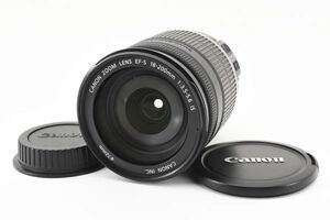 人気美品☆Canon キヤノン EF-S 18-200mm F3.5-5.6 IS デジタル一眼レフカメラ