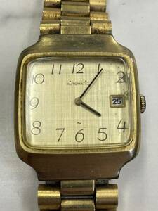 19.稼働品・SEIKO セイコー 2418-3001 デイト 23石 アラビア 全数字文字盤 機械式 自動巻き メンズ 腕時計//ITI70