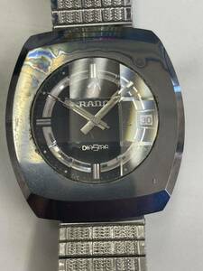 34.不動品・RADO ラドー DIASTAR ダイアスター メンズ 腕時計 自動巻き デイト 超硬ケース//KA50