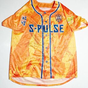 清水エスパルス s-pulse オフィシャル official 応援用 ベースボールシャツ ウェア フリーサイズ