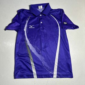 ミズノ MIZUNO jtta 日本卓球協会公認 紫 パープル 卓球ウェア ユニフォーム