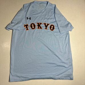 読売ジャイアンツ GIANTS アンダーアーマ underarmour ユニフォーム シャツ フリーサイズの画像1