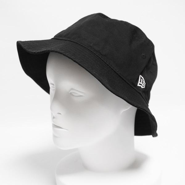 NEW ERA バケットハット ブラック【L/XL】ニューエラ 帽子 コットン100%