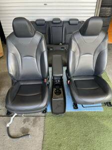 ZVW51 latter term Prius A premium seat leather complete set driver`s seat electric 