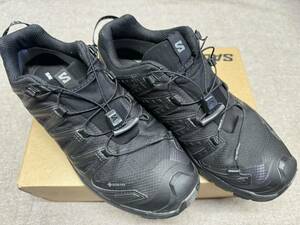 サロモン SALOMON XA PRO 3D V9 WIDE GTX ゴアテックス 黒 ブラック 27.0