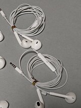 動作確認・清掃済み 純正 Apple earpods リモコン付き 有線 イヤホン 8点セット（A1748 Lightning 6点、イヤホンジャック2点） iPhon 中古_画像4