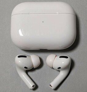 「３」即納 Apple Airpods pro 【 第1世代 新型 MagSafe充電 MLWK3J/A A2190 A2083 A2084 】リニューアルモデル 清掃済 動作確認済 中古