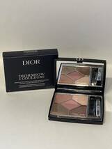 I4B299◆ クリスチャン ディオール Christian Dior ディオールショウ サンク クルール 803 ローズ デュ ソワール アイシャドウ 7g_画像1