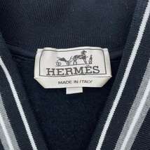 エルメス トップス スウェット テディ ブルゾン セリエボタン コットン メンズサイズXXL HERMES 【安心保証】_画像6