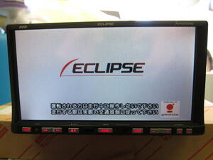 【中古】ECLIPSE イクリプス AVN550HD 2DINオーディオ一体HDDナビ AVN　簡易動作確認済み②