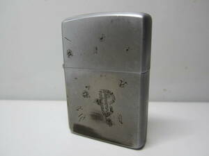 ★Vin-Zippo★ #200 ブラッシュ ダメージケース 彫物 ヴィンテージ 1969年後期　