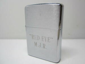 ★Vin-Zippo★ #200 ブラッシュ ダメージケース RED ヴィンテージ 1981年　