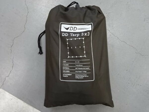 DD Hammocks DD Tarp 3x3 コヨーテブラウン キャンプ テント/タープ 033919003