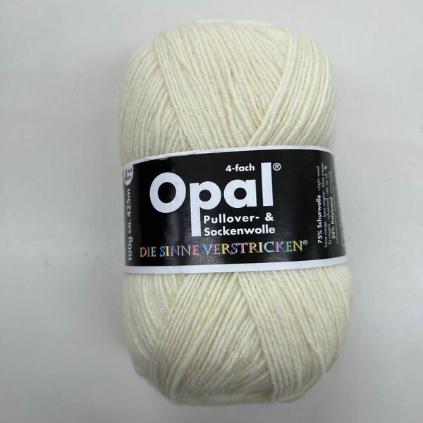 Opal UNI 単色　3081(Natur) オパール　オパール毛糸　ソックヤーン　opal opal毛糸