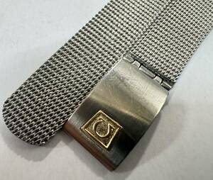 オメガ OMEGA 純正ベルト ブレス 6020 ラグ幅12mm SS レディース　腕時計用 メッシュベルト　OMEGA vintage stainless steel bracelet ト-1