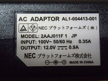 [ NEC 無線LANルーター用 ACアダプター AL1-004413-001 ]_画像2